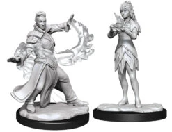 Wizkids MtG Unpainted Miniatures: Killian & Dina (90346) - LAST CHANCE: Won't Be Restocked!