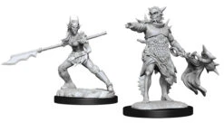 Wizkids MtG Unpainted Miniatures: Coralhelm Commander & Halimar Wavewatch (Merfolk) (90178) - LAST CHANCE: Won't Be Restocked!
