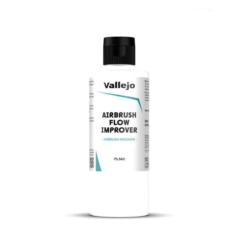Vallejo Auxiliaries: Airbrush Flow Improver (200ml) (71.562) Vallejo Auxiliaries: Airbrush Flow Improver (200ml) (71.562) -Gnomish Bazaar vallejo auxiliary products airbrush flow improver 200ml 71562