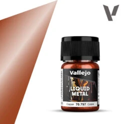 Vallejo Liquid Metal: Copper (70.797) - SLOW SHIPPING, RESTRICTIONS