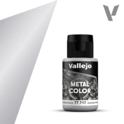 Vallejo Metal Color: Dull Aluminium (77.717)