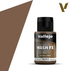 Vallejo Wash FX: Dark Brown (76.514)