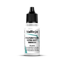 Vallejo Auxiliaries: Polyurethane Ultra Matt Varnish (18ml) (72.653)