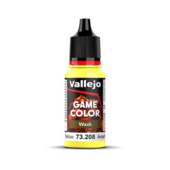 Vallejo Game Color Wash: Yellow (73.208) - New Formula