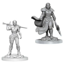 Wizkids D&D Nolzur's Marvelous Miniatures: Orc Fighter Female (90405)