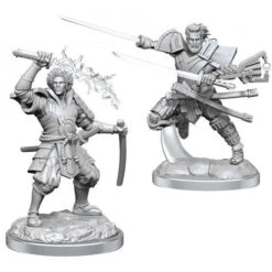 Wizkids MtG Unpainted Miniatures: Raiyuu & Isshin (90506)