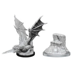 Wizkids D&D Nolzur's Marvelous Miniatures: White Dragon Wyrmling (90589)