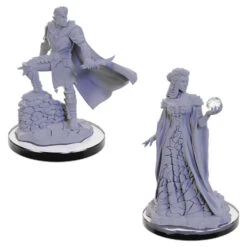 Wizkids Critical Role Unpainted Miniatures: Xhorhasian Mage & Prowler (90665)